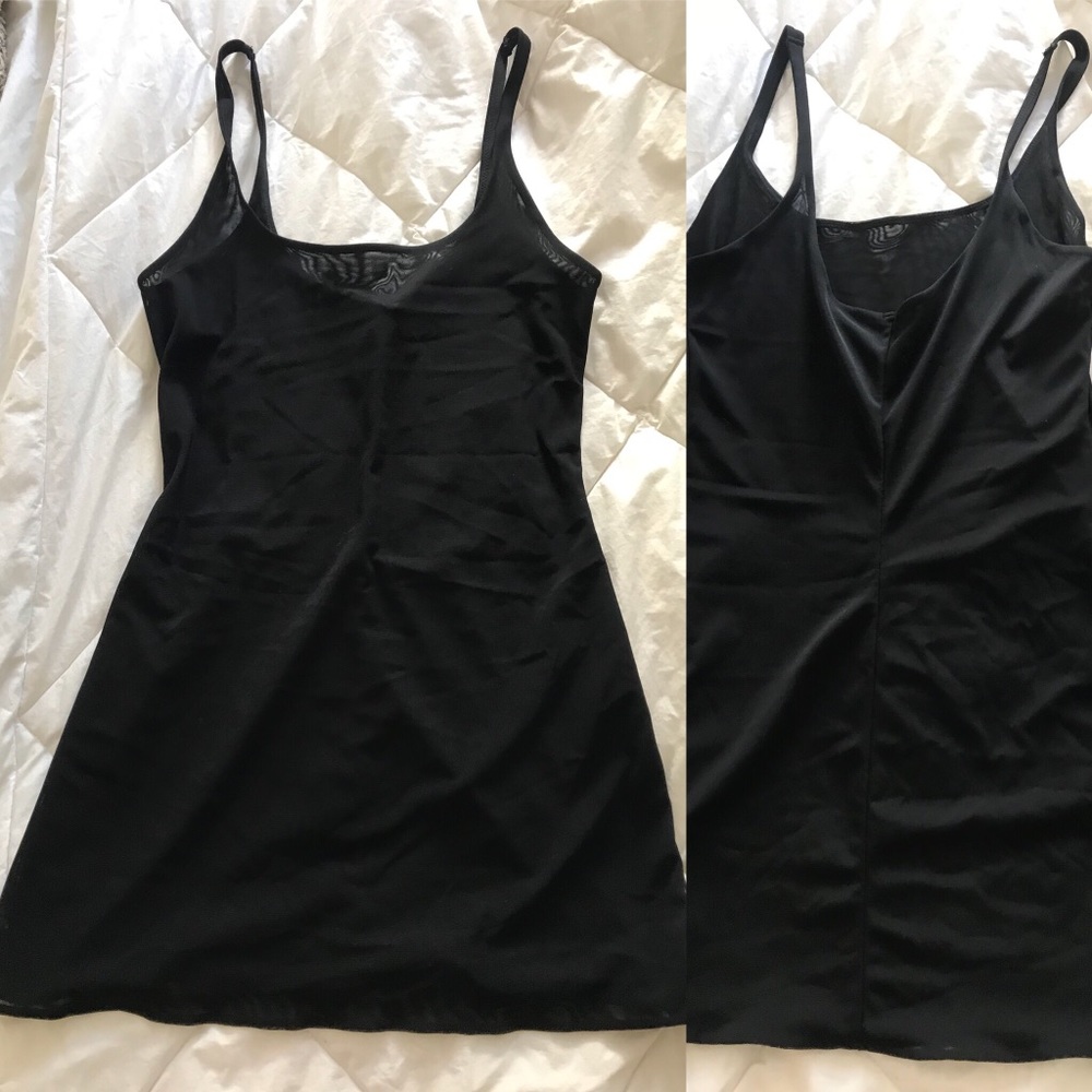 La Perla Black Slip Dress